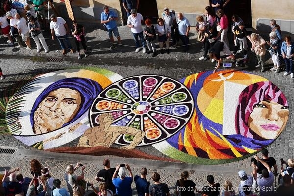 Le Infiorate di Spello Corpus Domini